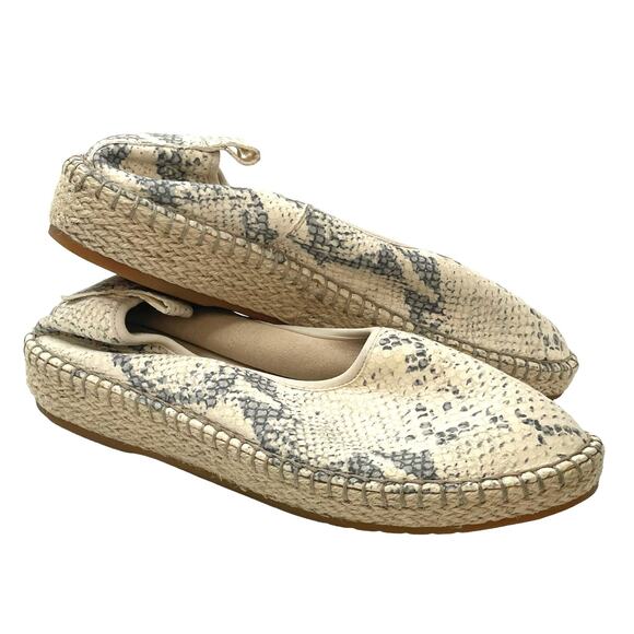 Cole Haan Cloudfeel Roccia Grand OS Faux Snakeskin Leather Espadrille(8B) - Picture 2 of 12